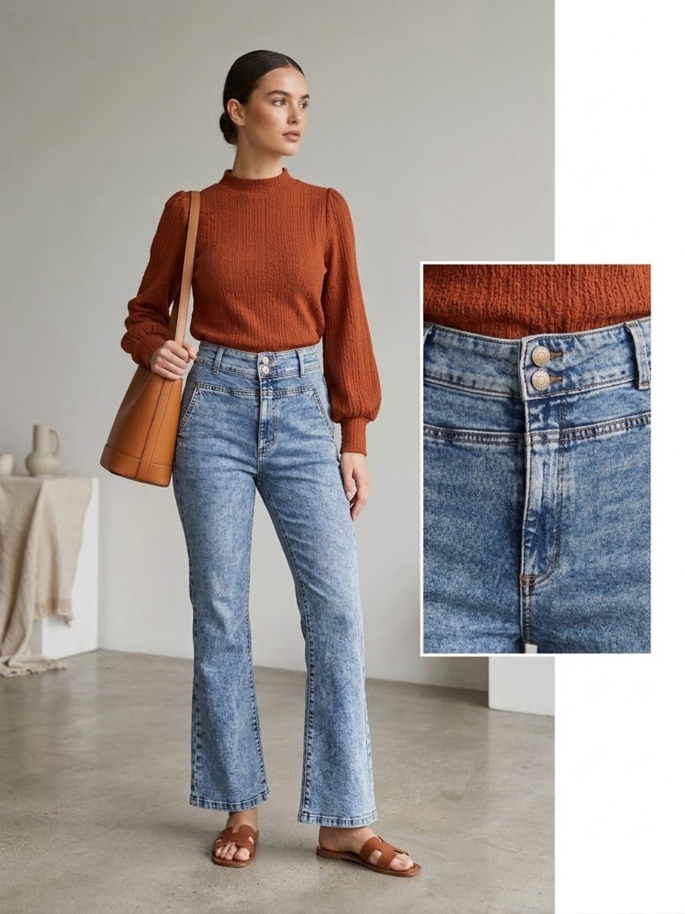 Kut from the Kloth High-Rise Light Blue Jeans